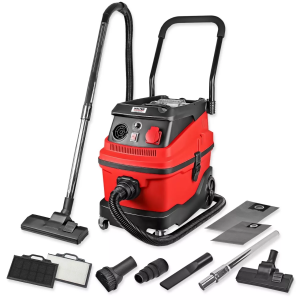 WALTER Staubsauger 3in1, Klopffunktion Nass Trocken Blasen Industriesauger, HEPA