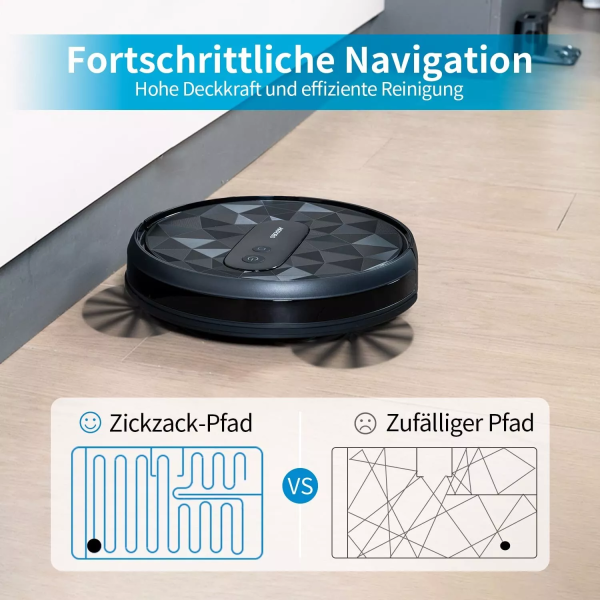 AIRROBO P20 Saugroboter mit 2800 Pa Saugkraft, App-Steuerung, 120 Min Laufzeit – Bild 4