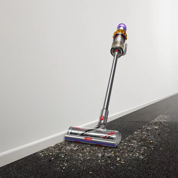 Dyson V15 Detect Absolute Kabelloser Staubsauger Gelb/Nickel Generalüberholt – Bild 3