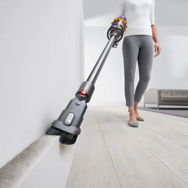 Dyson V15 Detect Absolute Kabelloser Staubsauger Gelb/Nickel Generalüberholt – Bild 4