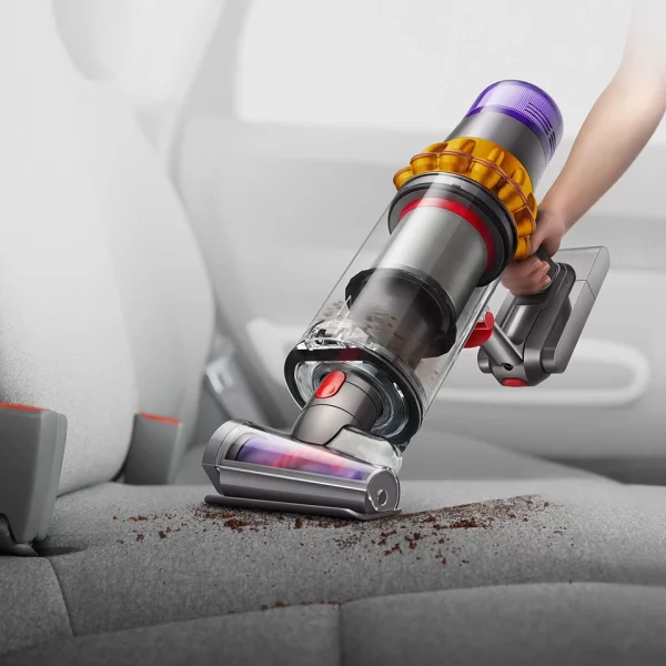 Dyson V15 Detect Absolute Kabelloser Staubsauger Gelb/Nickel Generalüberholt – Bild 5