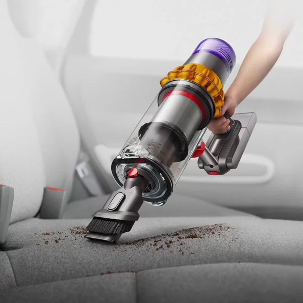 Dyson V15 Detect Absolute Kabelloser Staubsauger Gelb/Nickel Generalüberholt – Bild 6