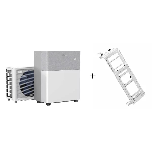 Midea Mobile Klimaanlage Klimagerät ohne Abluftschlauch PortaSplit 3,5 kW A++/A+